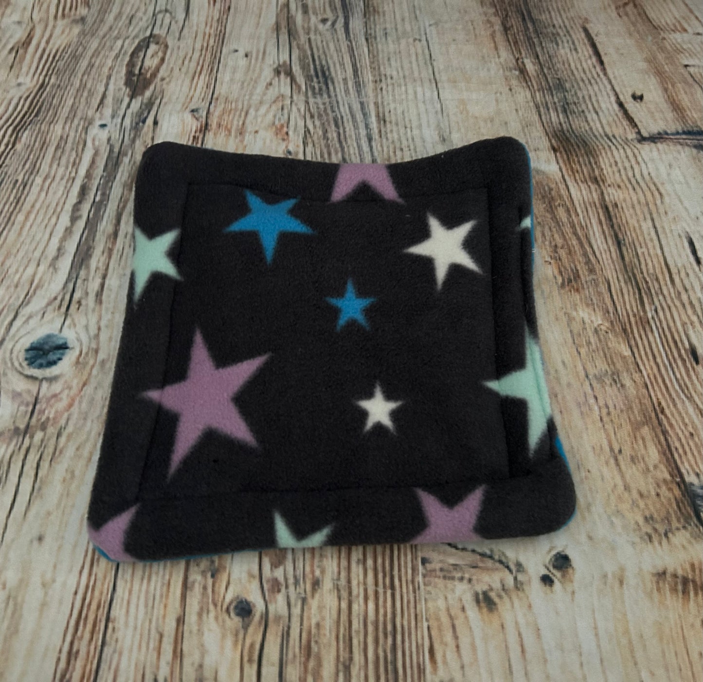 Grey Pastel Stars Fleece Cage Pad