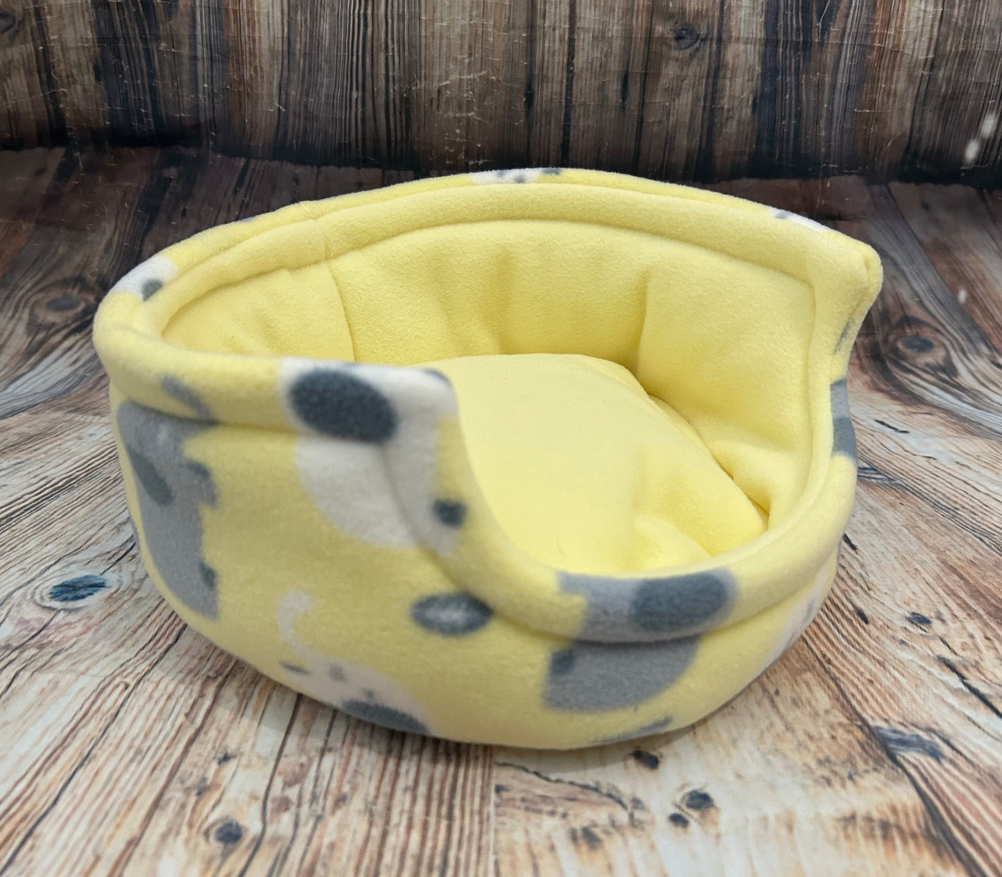 Lemon Elephants Fleece Cuddle Cup