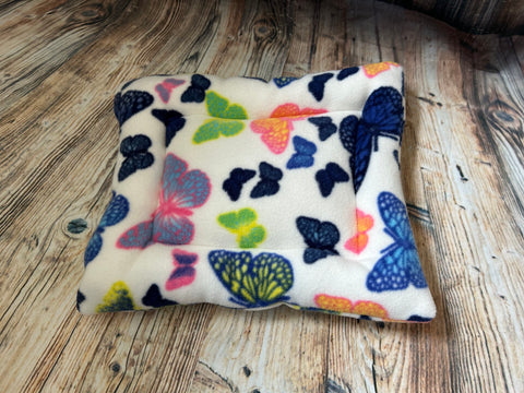 Butterfly Rectangle Fleece Cushion bed