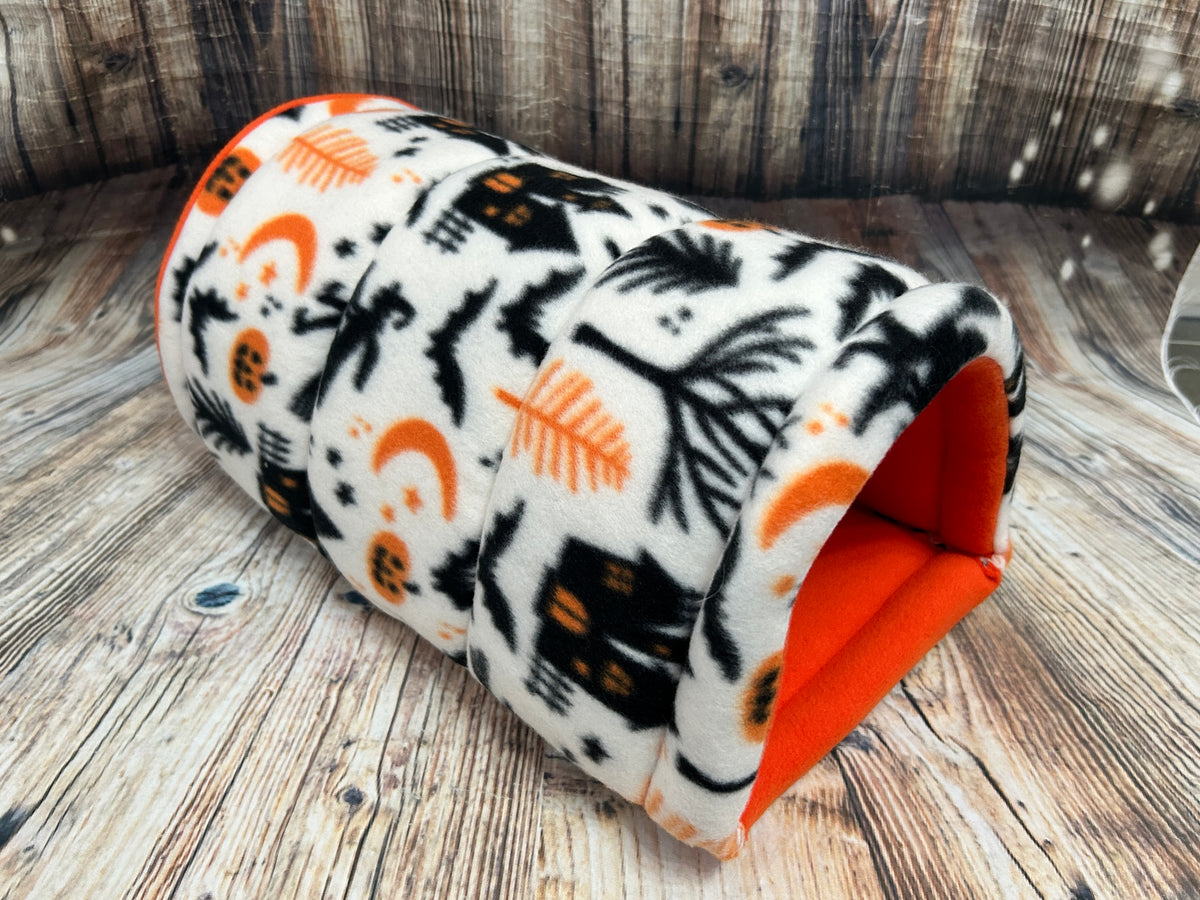 Halloween Fleece Zoomies Tunnel / Orange