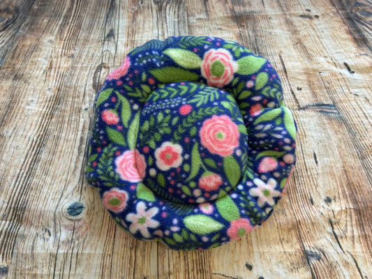 Enchanted Garden Round Soft Fleece Cushion Bed