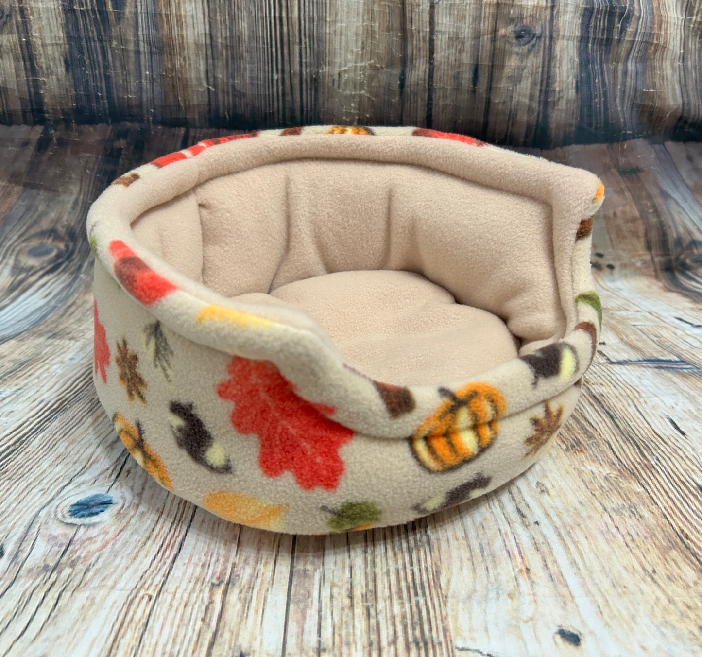 Autumn Pumpkins Fleece Cuddle Cup - Pampered Piggies Boutique