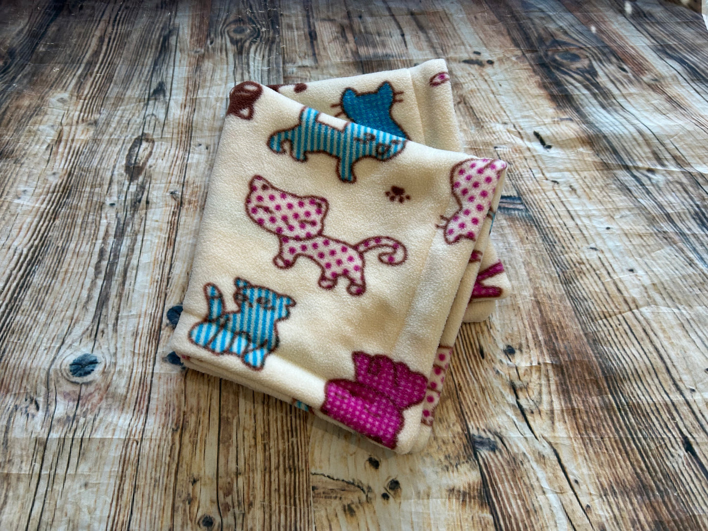 Cats Fleece Piggie Blanket