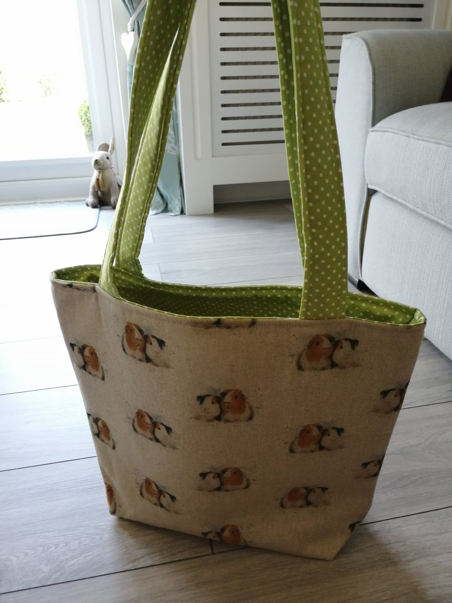 Guinea Pig Print Tote Shopper Bag GIFT