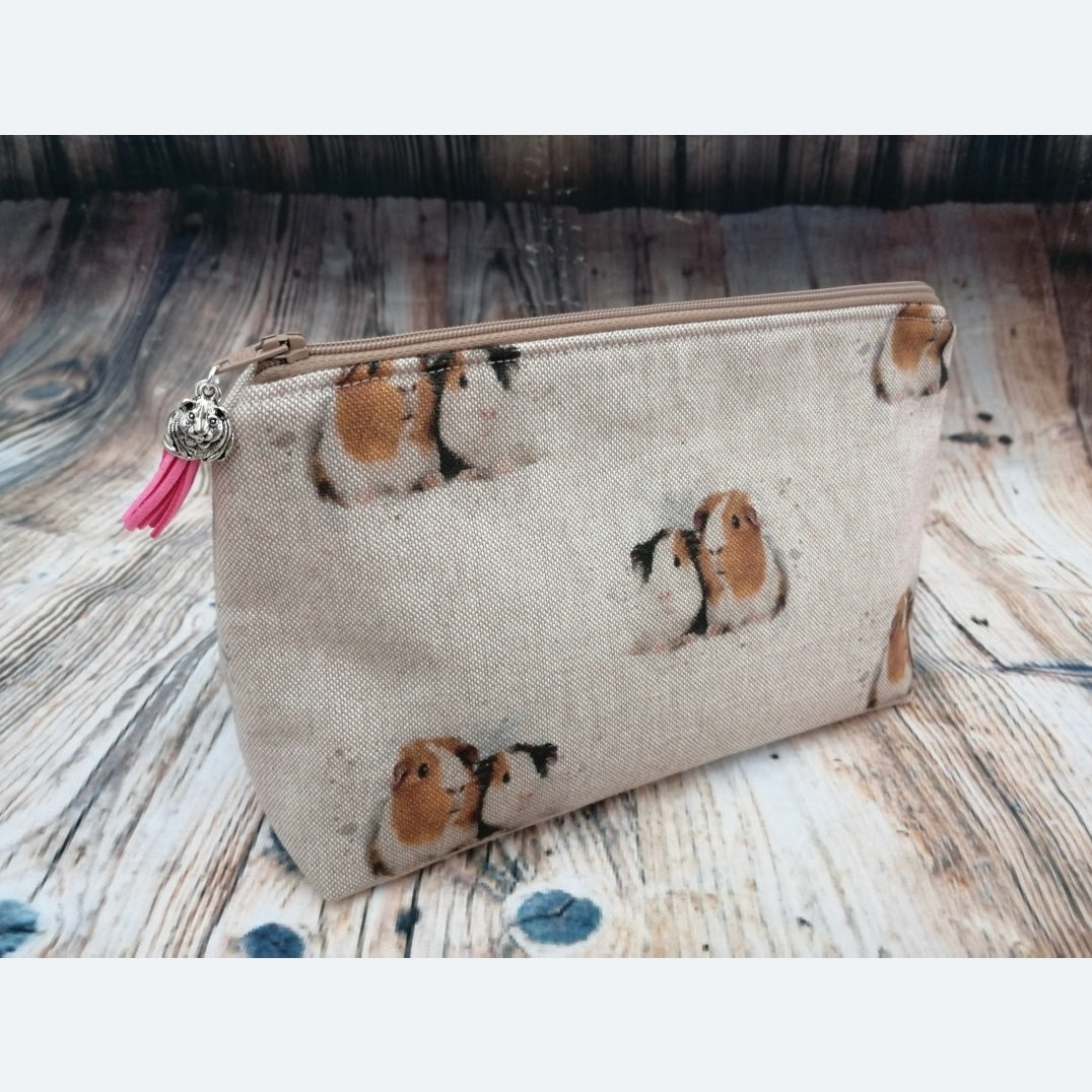 Guinea Pig Print Make Up Bag