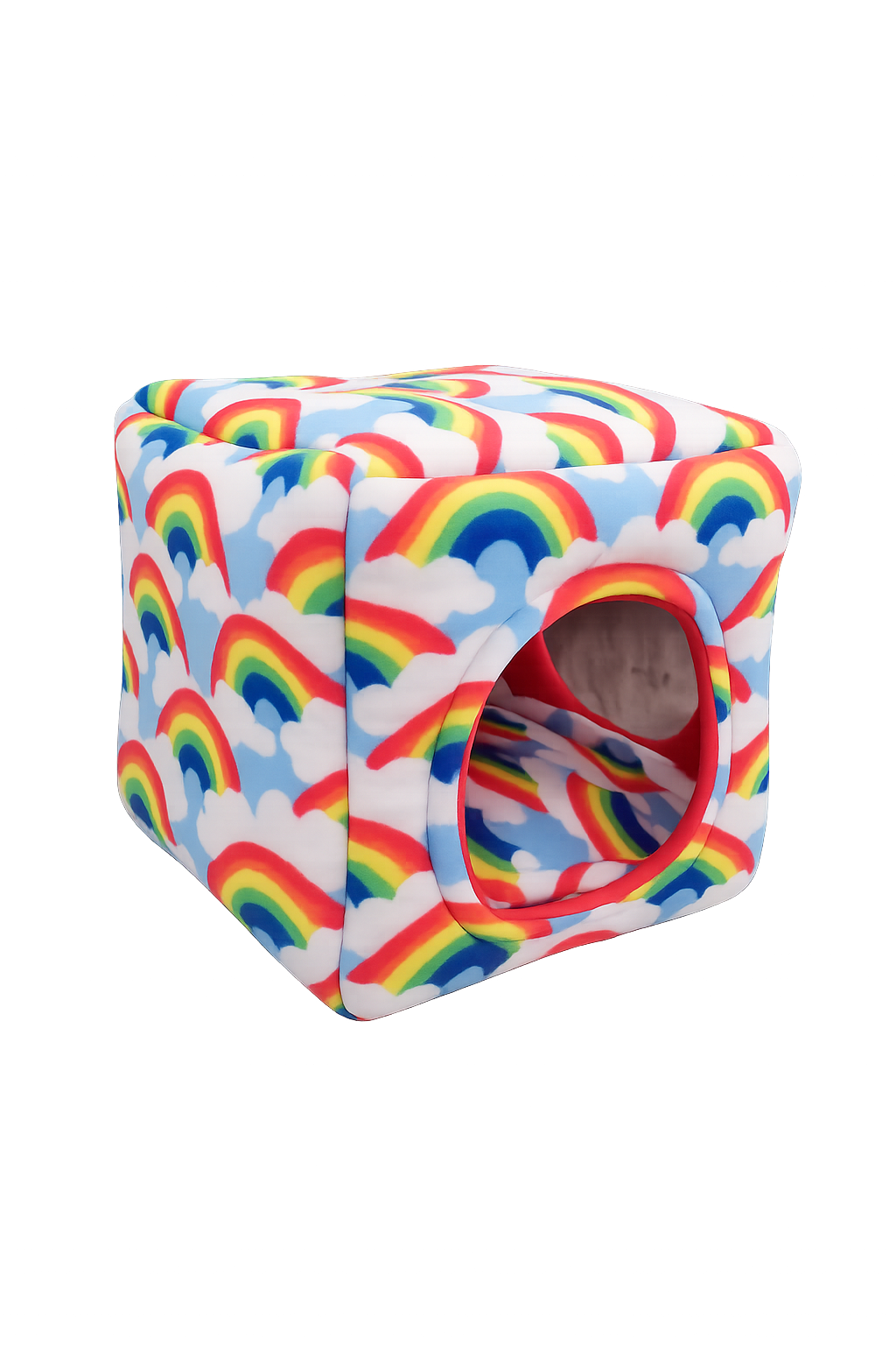 Guinea pig cube fleece bed 