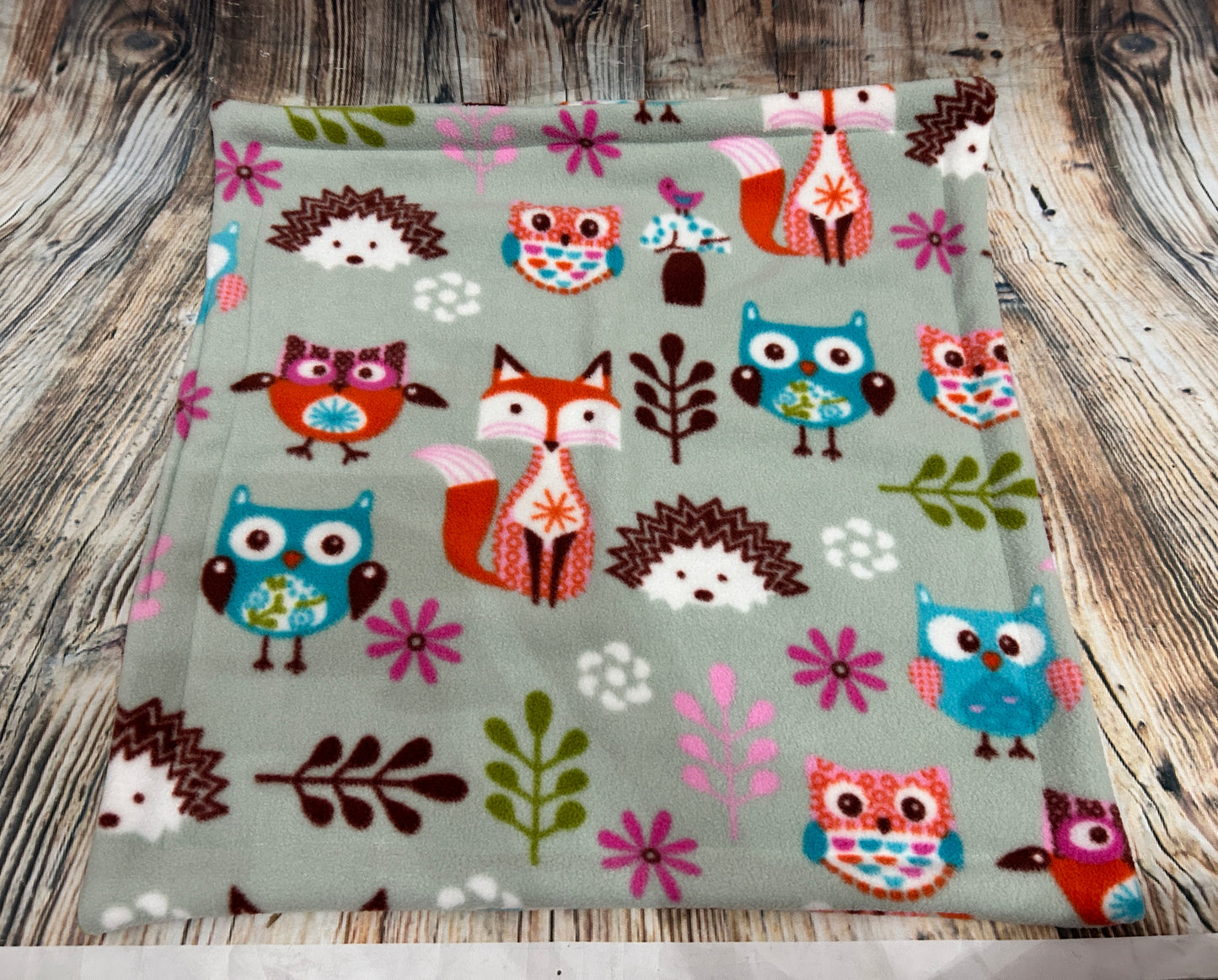 Sage Woodlands Fleece Piggie Blanket