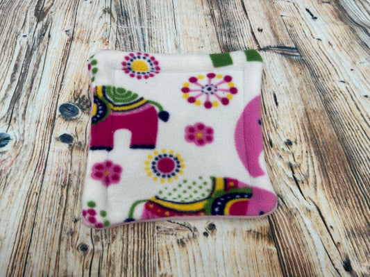 Tribal Elephants Fleece Cage Pad