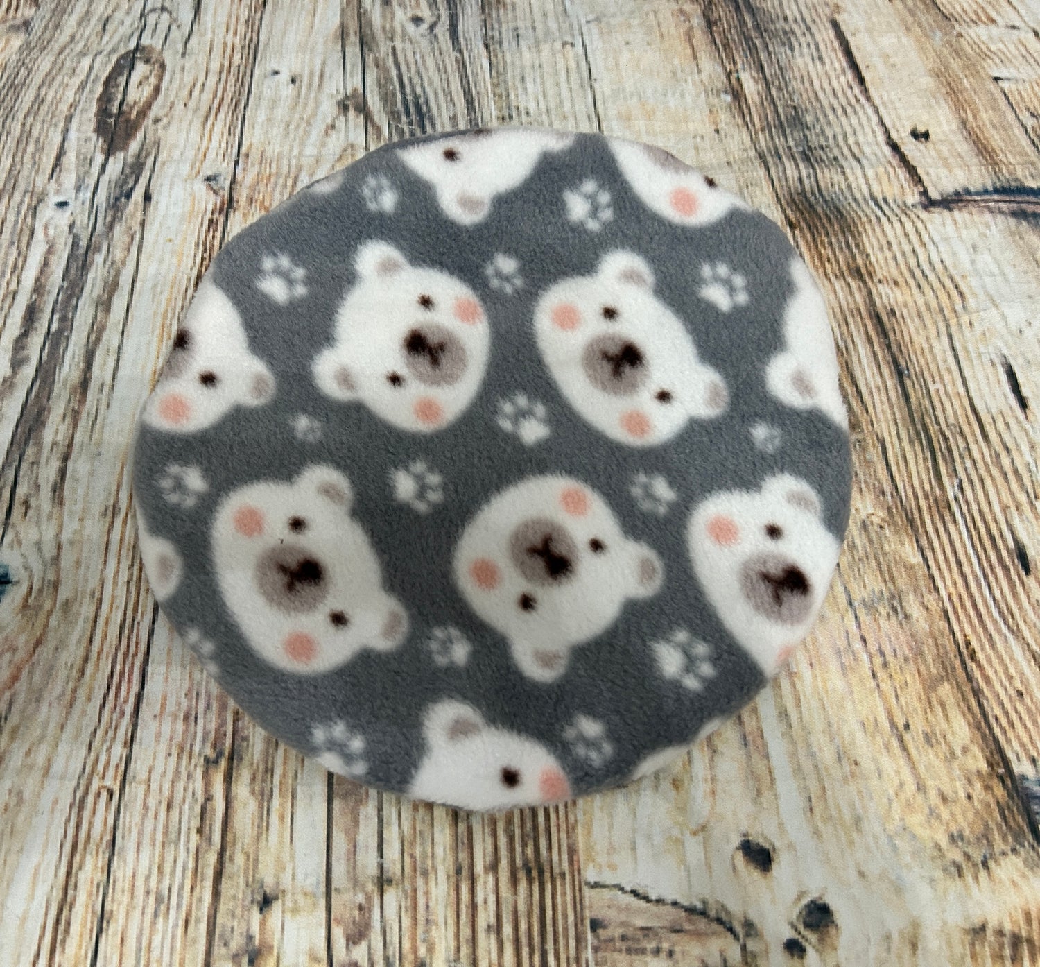 Grey Bears Fleece Heat Pad Cover (snugglesafe) - Pampered Piggies Boutique