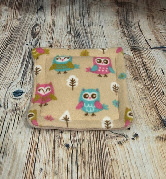 Little Owls Fleece Cage Pad