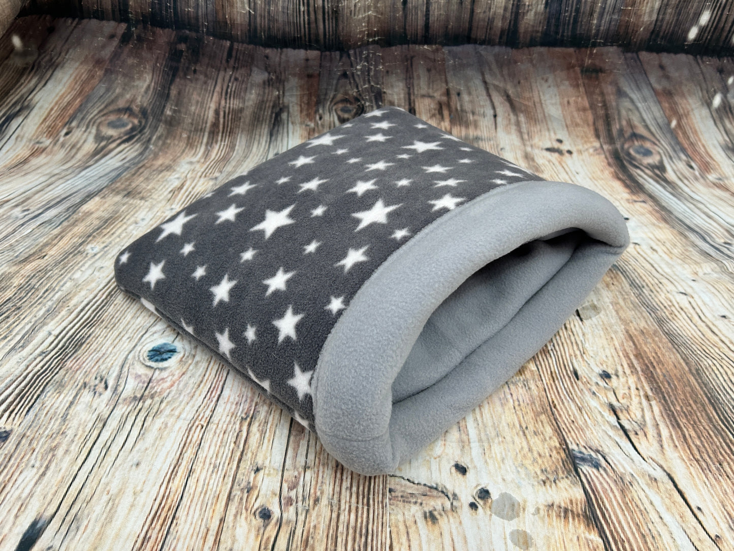 Grey Stars Fleece Piggie Sack