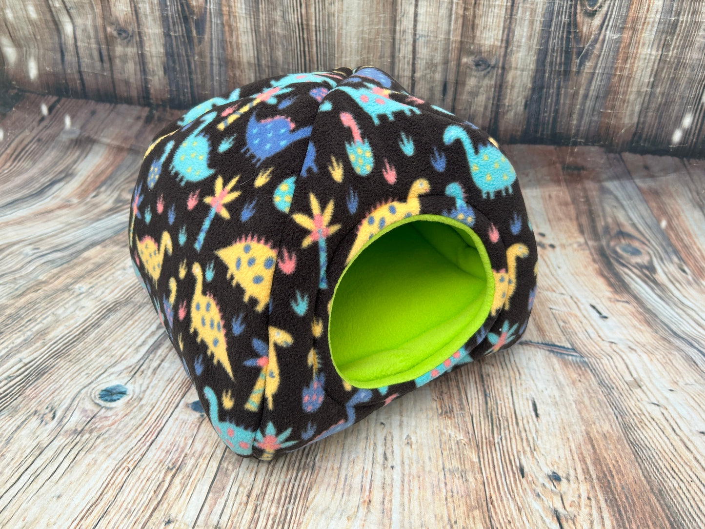 Tropical Dinos Fleece Piggie Pyramid /  Lime+ Pad