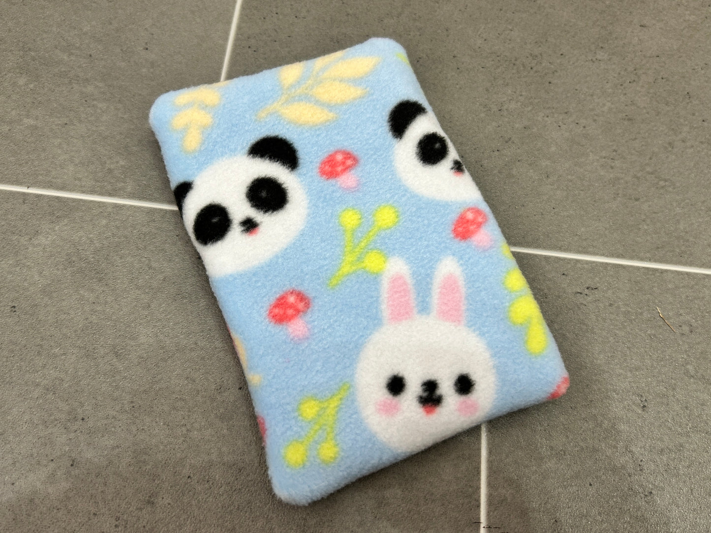 Blue Panda Guinea Pig Ice / Freezer Block With Cover