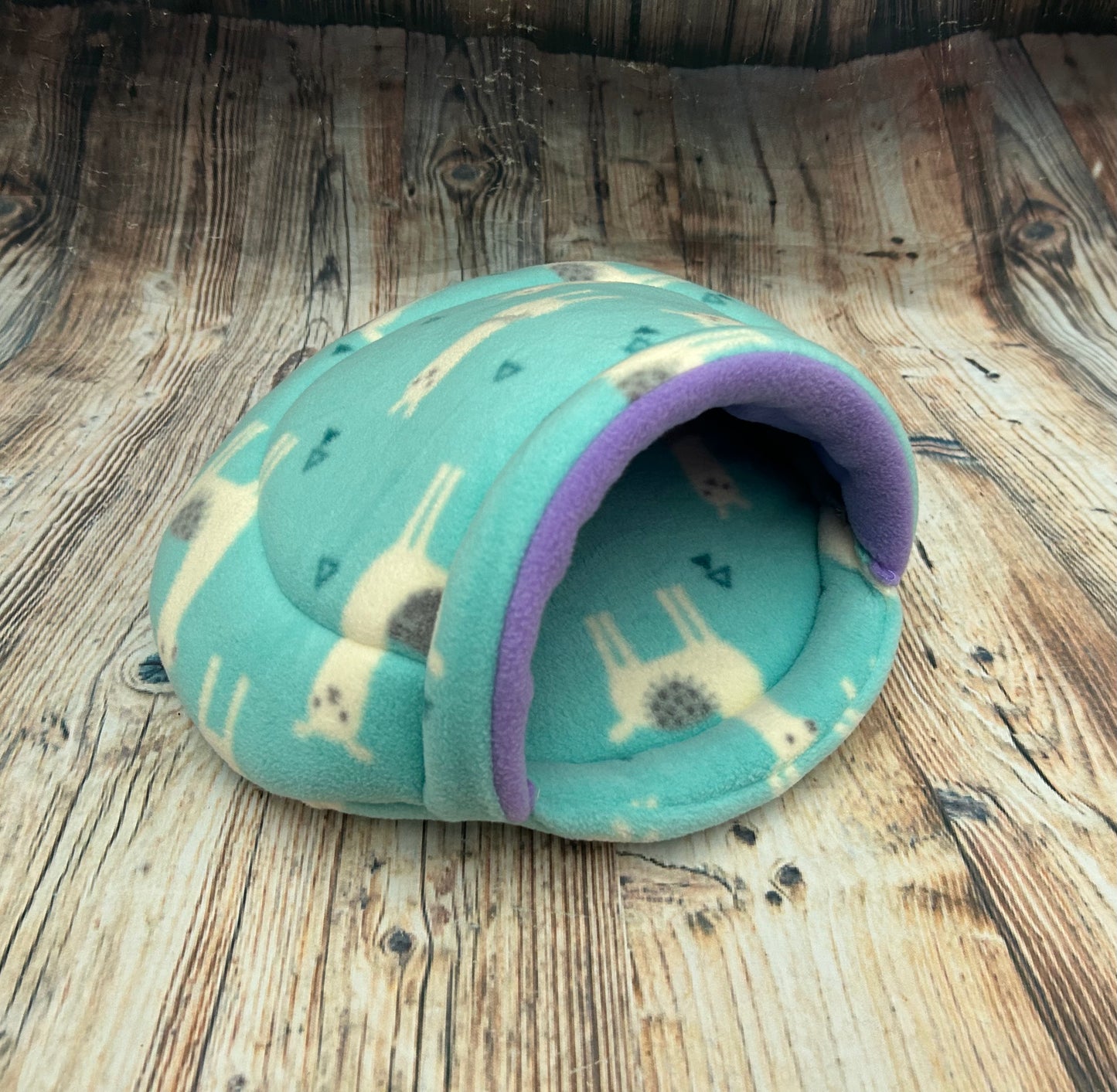 Mint Llama Fleece Piggie Pocket Pod