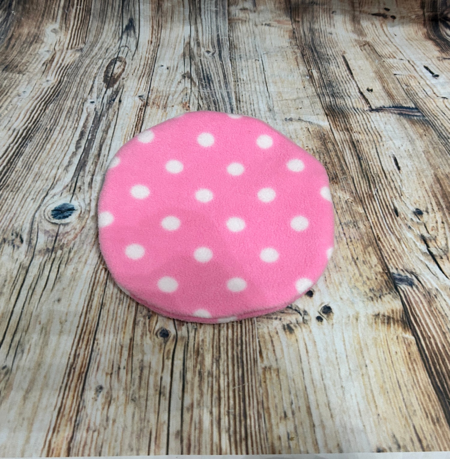 Pink Polka Fleece Heat Pad Cover (snugglesafe) - Pampered Piggies Boutique