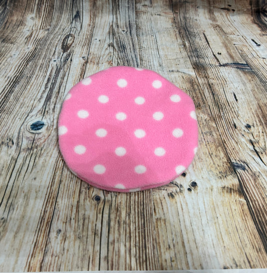 Pink Polka Fleece Heat Pad Cover (snugglesafe) - Pampered Piggies Boutique