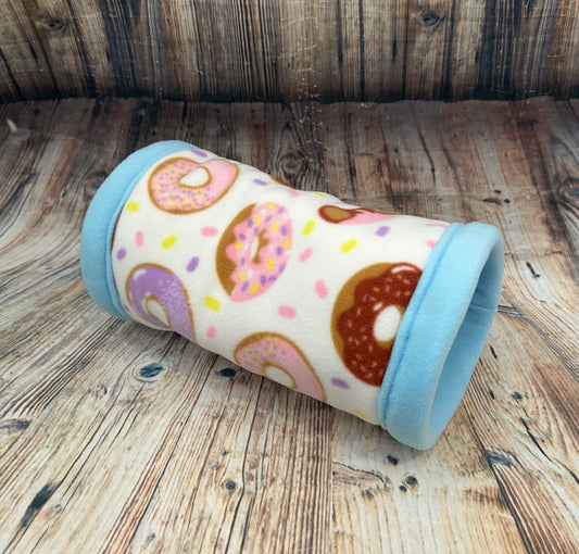 Donut Fleece Cosy Tunnel / Baby Blue