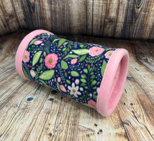 Enchanted Garden Fleece Cosy Tunnel / Baby Pink