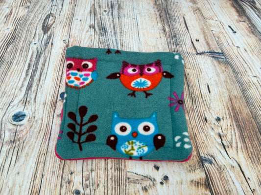 Dark Sage Woodlands Fleece Cage Pad