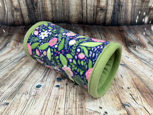 Enchanted Garden Fleece Cosy Tunnel / Sage Green