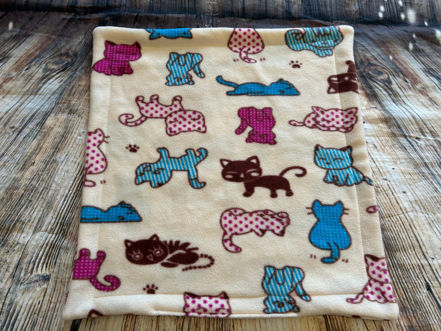 Cats Fleece Piggie Blanket