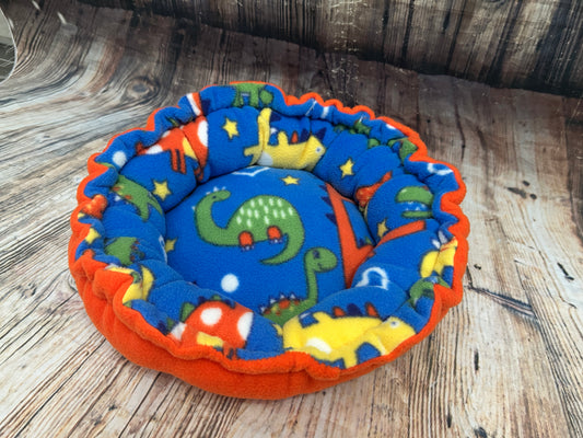 Guinea Pig Donut Bed “Dinosaurs” Nest Bed