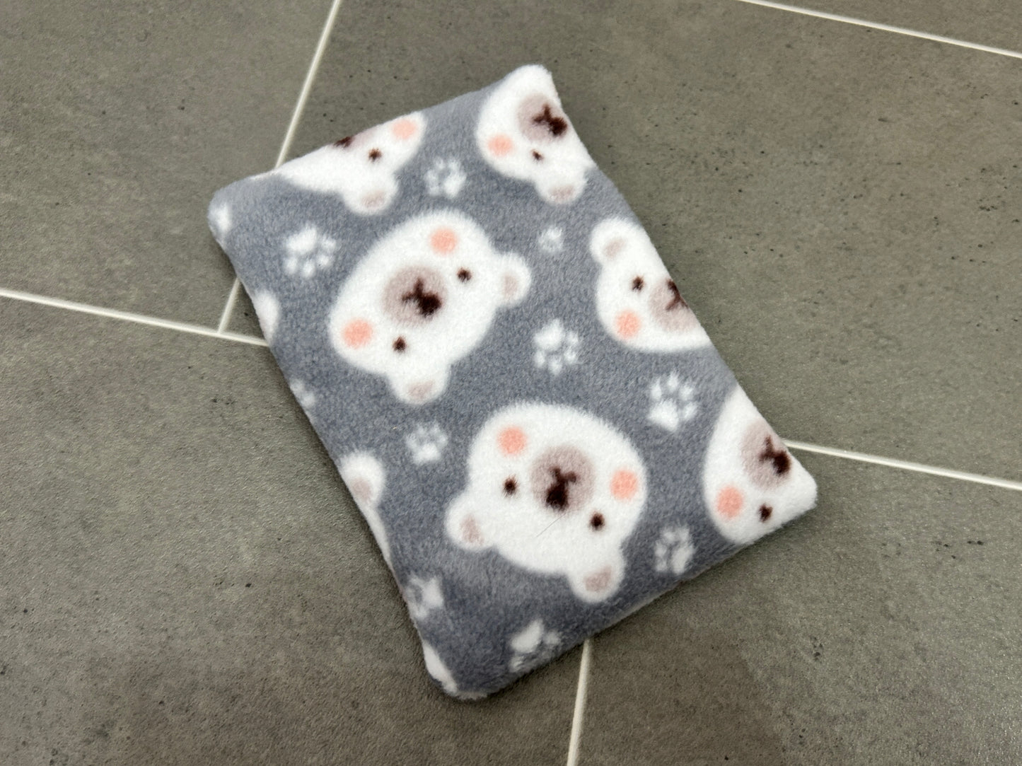 Grey Bears Guinea Pig Ice / Freezer Block With Cover