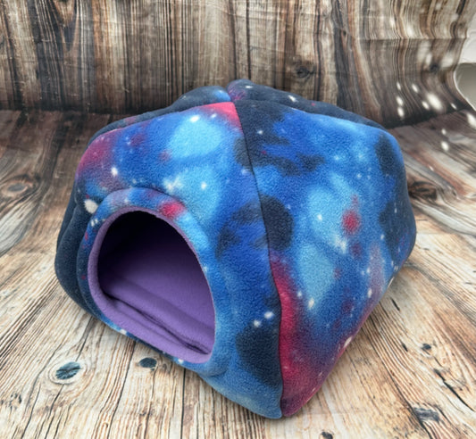 Galaxy Fleece Piggie Pyramid / Lavender + Pad