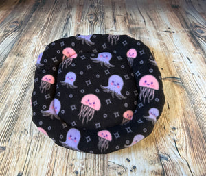 Medium Jellyfish Round Soft Fleece Cushion Bed