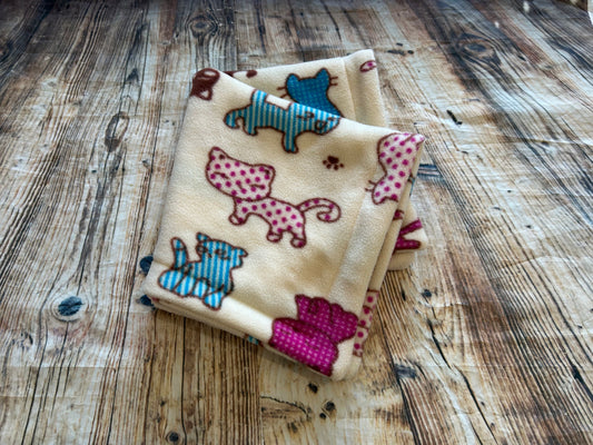 Cats Fleece Piggie Blanket