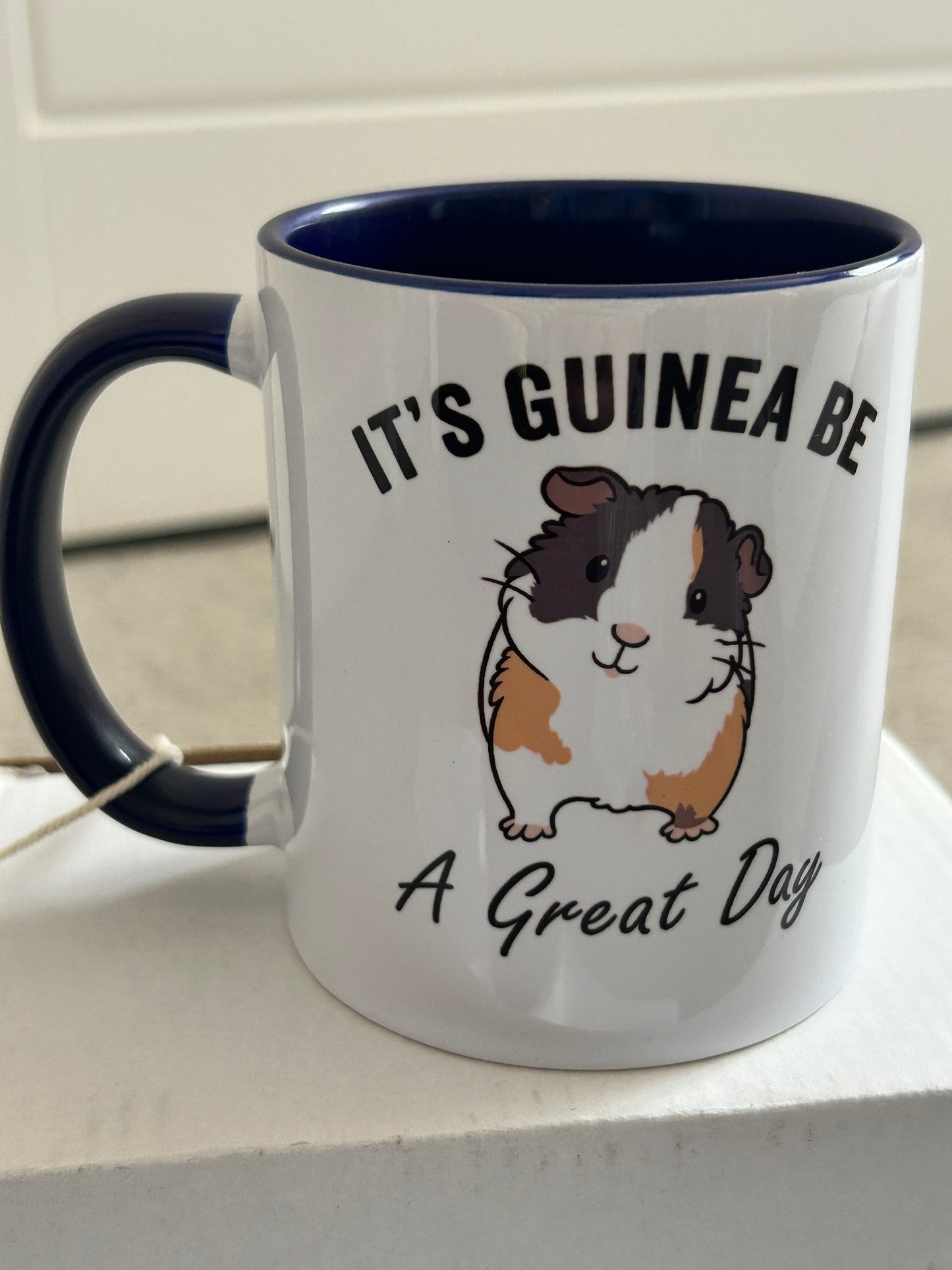 Guinea Pig Mug Navy Blue