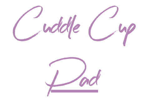 MADE TO ORDER Removable Pad For Cuddle Cup