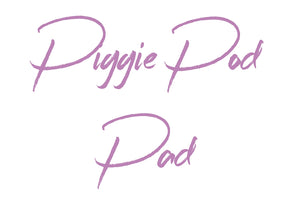 MADE TO ORDER Removable Pad For Piggie Pod